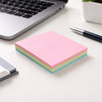 USB Flexible LED Desk Light & Multicolour Sticky Notes Combo