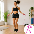 Adjustable Jump Rope by FitFuzion for fitness and CrossFit.