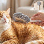 Soft pet grooming brush for cats and dogs