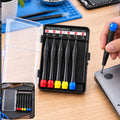 Precision screwdriver kit in use