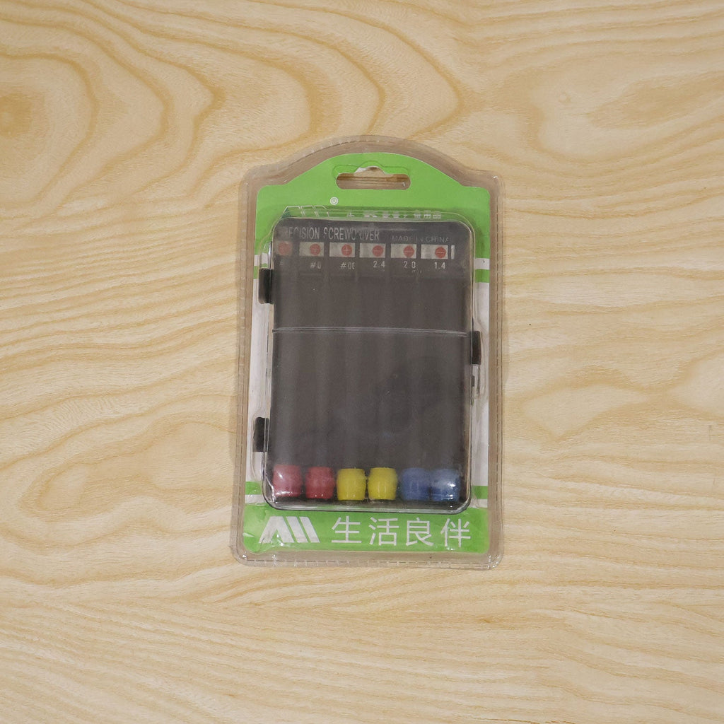Precision screwdriver kit card packing