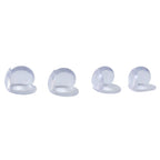 Table corner protectors on white background