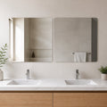 Square 3D mirror sticker tiles 30x30cm