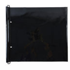 Windshield sun shade on white background