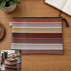 Zipper document pouch waterproof A4 file