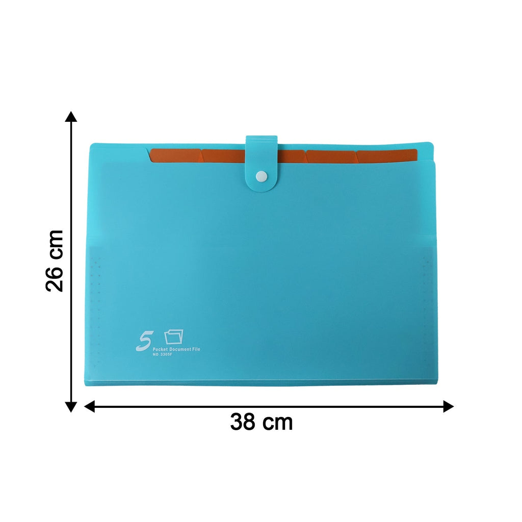 Pocket folder size A4