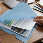 Waterproof file sleeve papers office