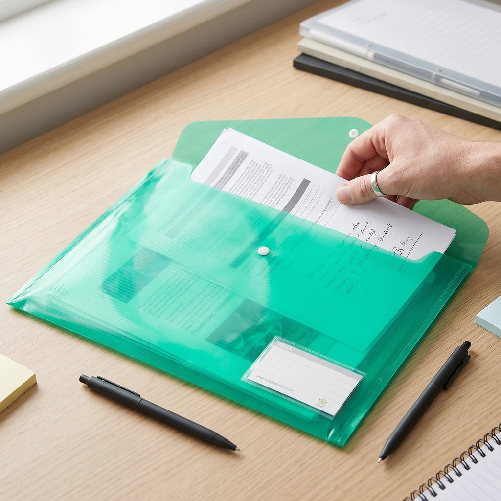 Document folder open view