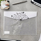 Office paper storage folder front