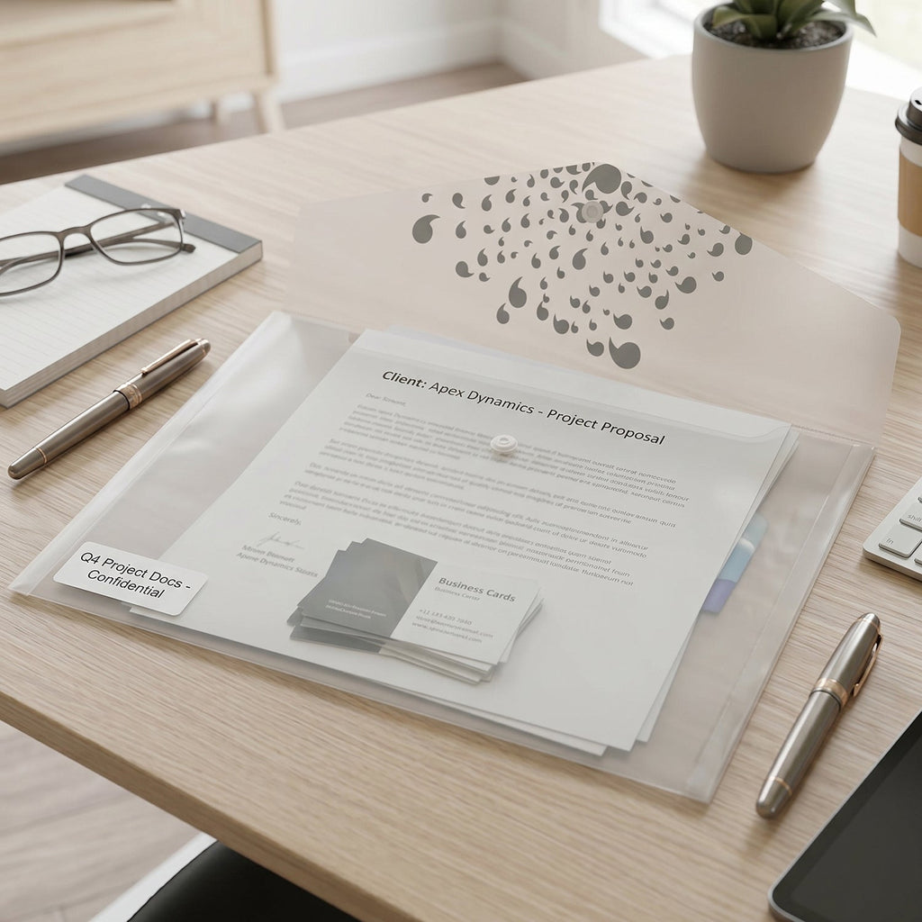 Document folder storage view
