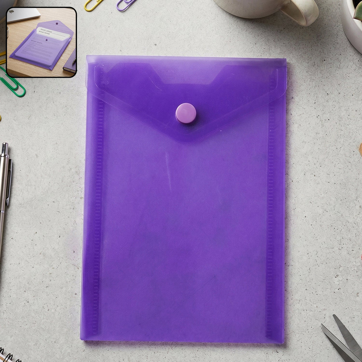 Cards receipts storage folder front