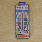 Watercolor paint set package view