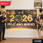 New Year backdrop curtain pack