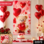 Teddy backdrop curtain pack