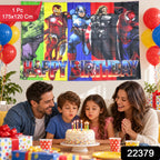 Superhero backdrop curtain pack