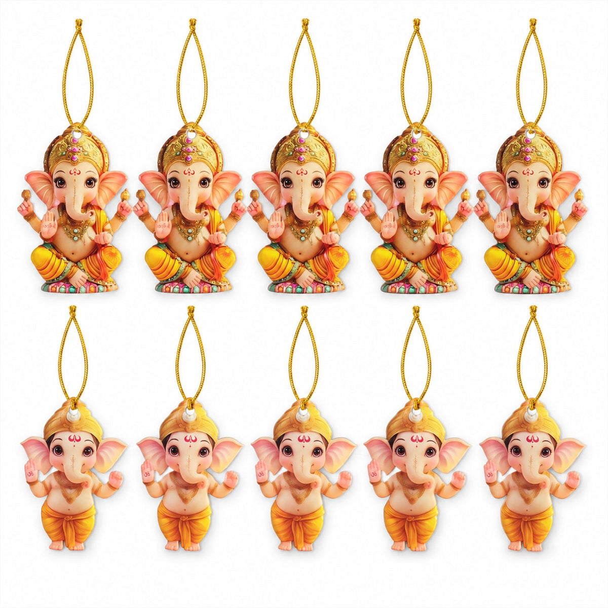 Ganpati decoration design view