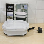Live product photo with color box packaging