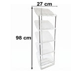 5 tier shoe storage rack dimensions