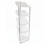 Vertical shoe storage organizer product view