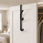 Space saving over door hook image 1