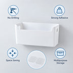 Storage box white bg