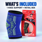 Knee sleeve feature view