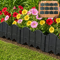 Garden Lawn Edging Border Set - Easy Interlocking Panels
