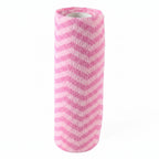 Kitchen cleaning cloth roll on white background