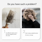Self Cleaning Massage Comb Detangling Hair Brush for Scalp