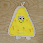 Live photo of cartoon microfiber hanging hand towel
