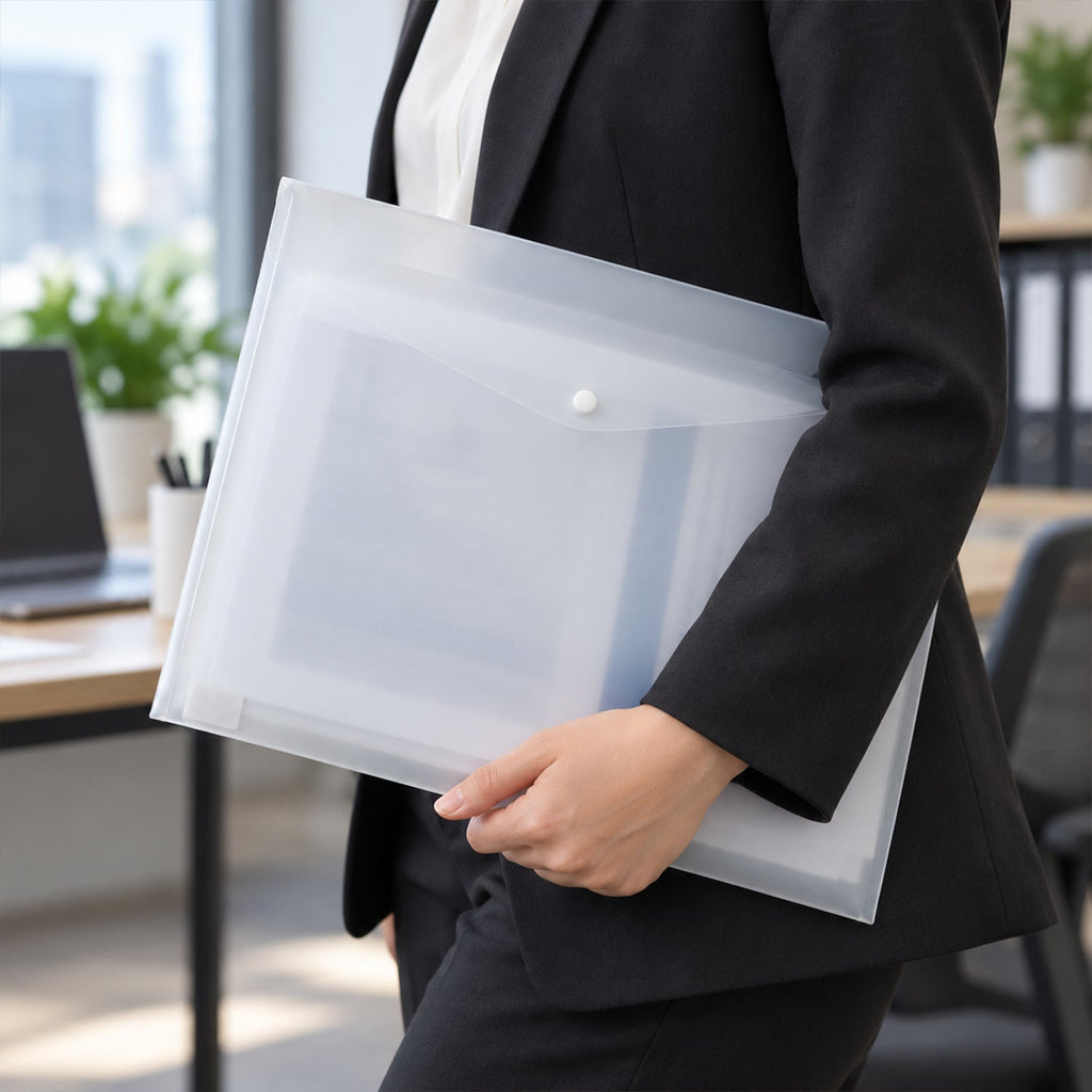 Document envelope white bg