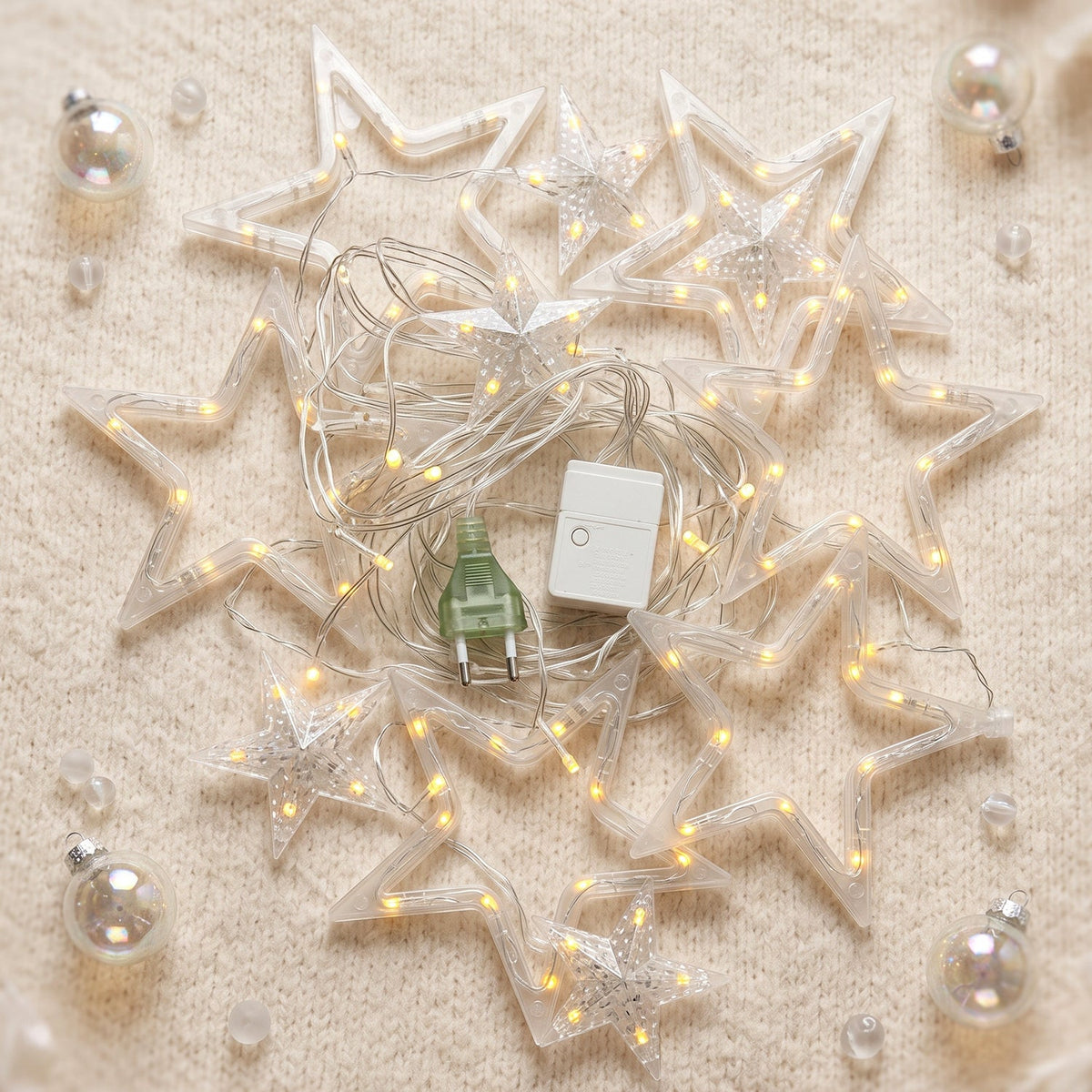 Star string light length and size details