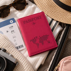 Travel Document Organizer for Passport, Tickets and Cards, Zip Wallet (1 Pc)