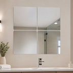 Mirror tiles surface detail