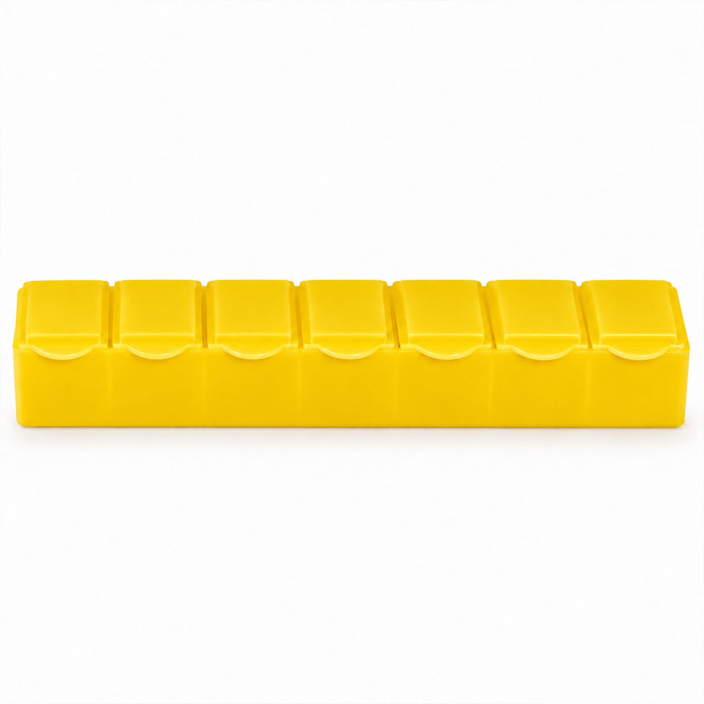 Weekly Pill Organizer – 7 Day Medicine Dispenser with 7 Compartments |