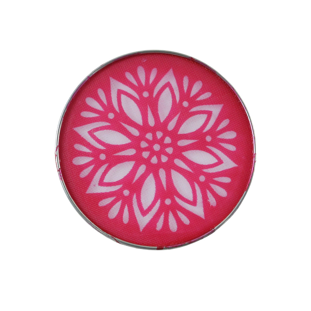 Rangoli stencil sheets included in the set