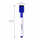 Vivid blue ink marker pen for dry erase surfaces